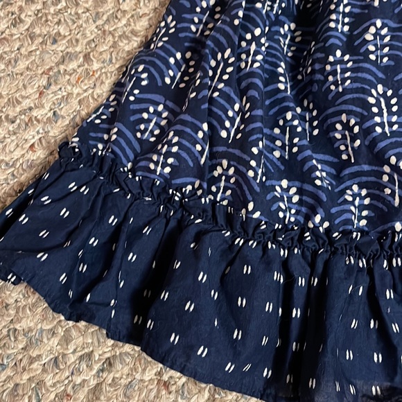 NWOT BABY GAP BUBBLE DRESS BLUE MEDITERRANEAN MIXED PRINTS & DC 18-24 MONTHS - Picture 4 of 8